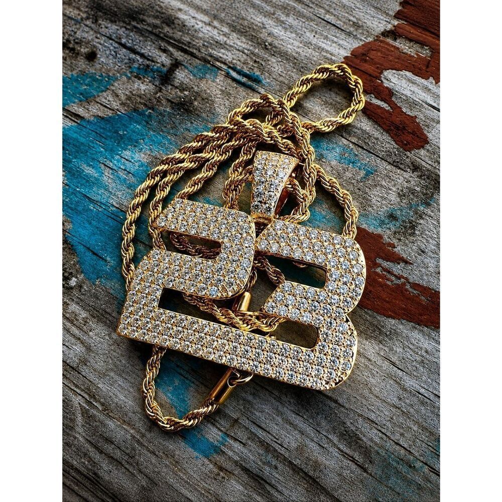 Iced out 23 Jordan Necklace